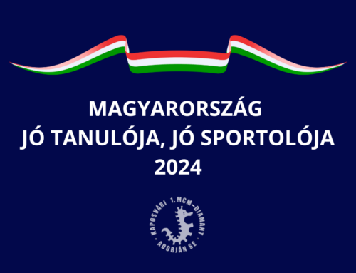 Négy Adorjános sportoló is elnyerte a „Magyarország Jó Tanulója – Jó Sportolója” címet