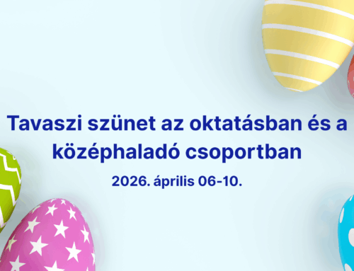 Tavaszi szünet az úszásoktatásban és a középhaladó csoportban